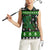 Louisiana USA Symbols Pattern Christmas Women Sleeveless Polo Shirt Xmas Holiday Patterns - Wonder Print Shop