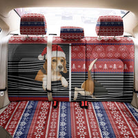 Lovely Beagle Christmas Back Car Seat Cover Xmas Holiday Patterns - Wonder Print Shop