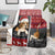 Lovely Beagle Christmas Blanket Xmas Holiday Patterns - Wonder Print Shop