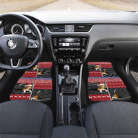 Lovely Beagle Christmas Car Mats Xmas Holiday Patterns - Wonder Print Shop