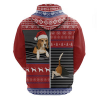 Lovely Beagle Christmas Hoodie Xmas Holiday Patterns - Wonder Print Shop