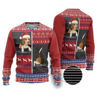 Lovely Beagle Christmas Ugly Christmas Sweater Xmas Holiday Patterns - Wonder Print Shop