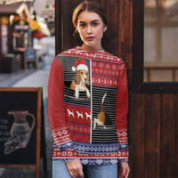 Lovely Beagle Christmas Ugly Christmas Sweater Xmas Holiday Patterns - Wonder Print Shop