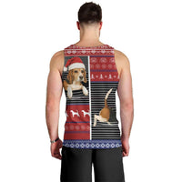 Lovely Beagle Christmas Men Tank Top Xmas Holiday Patterns - Wonder Print Shop