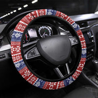 Lovely Beagle Christmas Steering Wheel Cover Xmas Holiday Patterns - Wonder Print Shop
