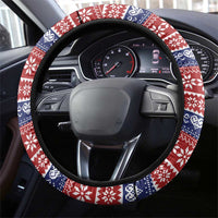 Lovely Beagle Christmas Steering Wheel Cover Xmas Holiday Patterns - Wonder Print Shop