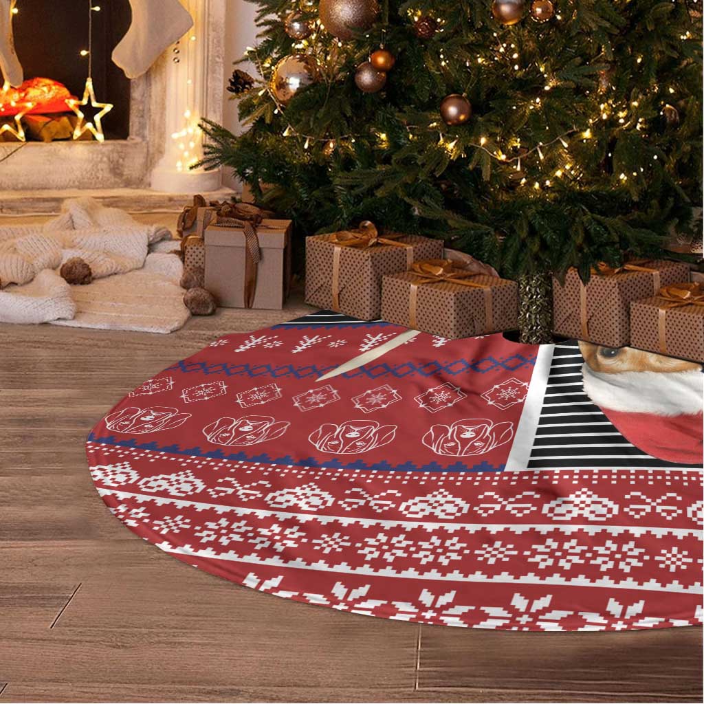 Lovely Beagle Christmas Tree Skirt Xmas Holiday Patterns - Wonder Print Shop
