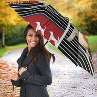 Lovely Beagle Christmas Umbrella Xmas Holiday Patterns - Wonder Print Shop