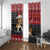 Lovely Beagle Christmas Window Curtain Xmas Holiday Patterns - Wonder Print Shop