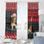Lovely Beagle Christmas Window Curtain Xmas Holiday Patterns - Wonder Print Shop