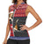 Lovely Beagle Christmas Women Sleeveless Polo Shirt Xmas Holiday Patterns - Wonder Print Shop