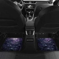 Pakhet Panther Car Mats with Cosmic Feline Eye on Starry Night River