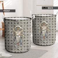Renenutet Laundry Basket with Bread Ring and Eye of Horus in Egyptian Nourishment