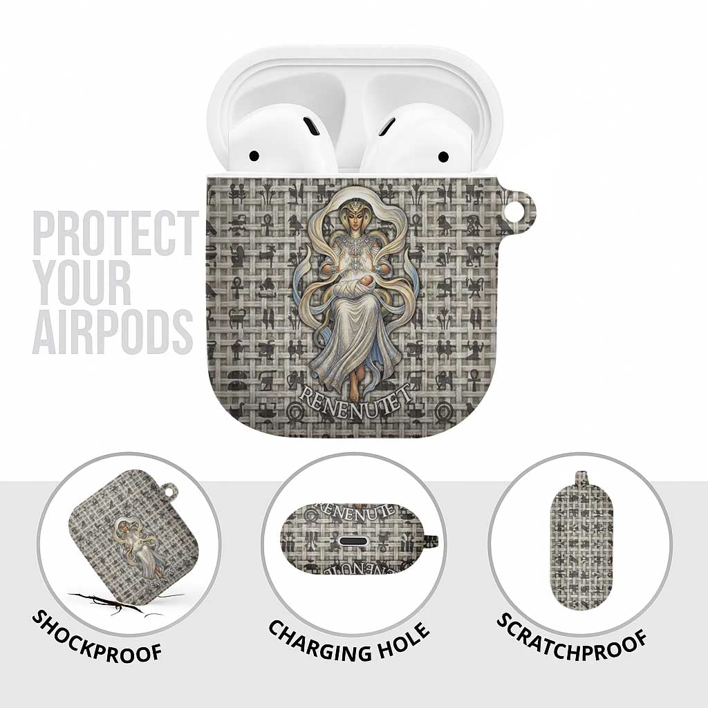 Renenutet AirPods Case with Bread Ring and Eye of Horus in Egyptian Nourishment