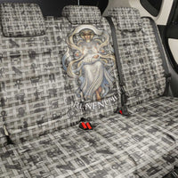 Renenutet Back Car Seat Cover with Bread Ring and Eye of Horus in Egyptian Nourishment