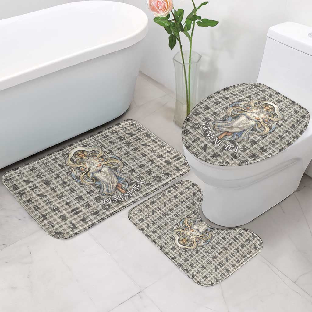 Renenutet Bathroom Set with Bread Ring and Eye of Horus in Egyptian Nourishment
