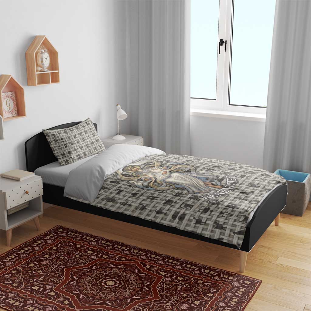 Renenutet Bedding Set with Bread Ring and Eye of Horus in Egyptian Nourishment