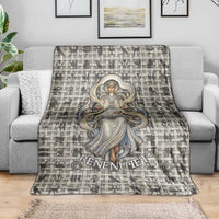 Renenutet Blanket with Bread Ring and Eye of Horus in Egyptian Nourishment