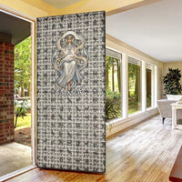 Renenutet Door Cover with Bread Ring and Eye of Horus in Egyptian Nourishment