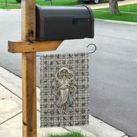 Renenutet Garden Flag with Bread Ring and Eye of Horus in Egyptian Nourishment