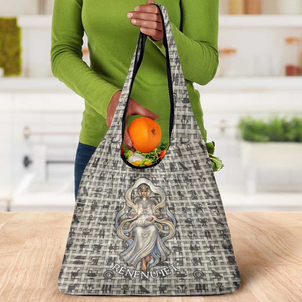 Renenutet Grocery Bag with Bread Ring and Eye of Horus in Egyptian Nourishment