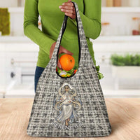 Renenutet Grocery Bag with Bread Ring and Eye of Horus in Egyptian Nourishment