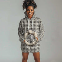 Renenutet Hoodie Dress with Bread Ring and Eye of Horus in Egyptian Nourishment