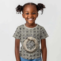 Renenutet Kid T shirt with Bread Ring and Eye of Horus in Egyptian Nourishment