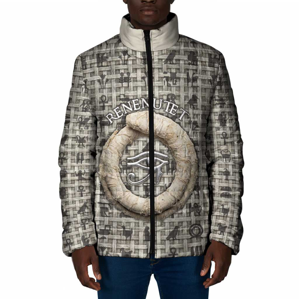 Renenutet Padded Jacket with Bread Ring and Eye of Horus in Egyptian Nourishment