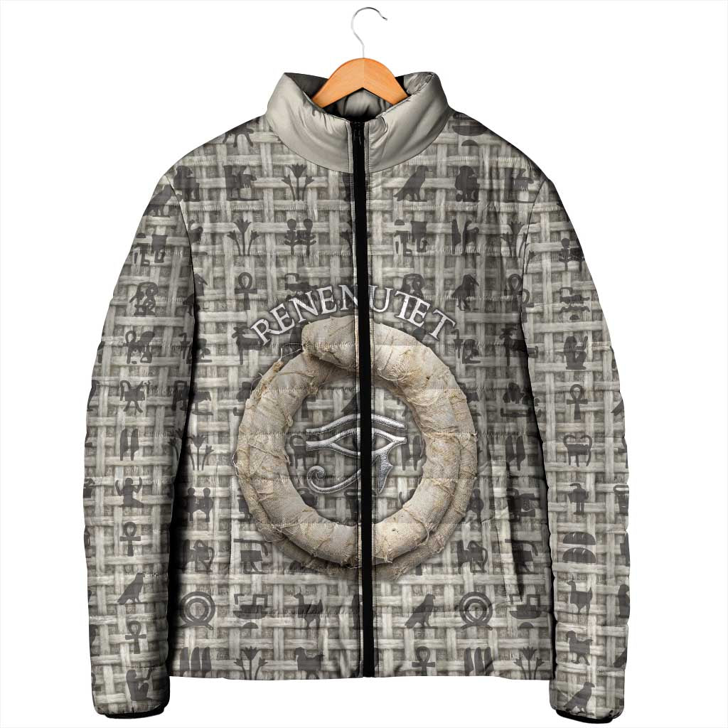 Renenutet Padded Jacket with Bread Ring and Eye of Horus in Egyptian Nourishment
