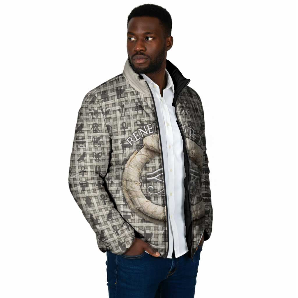 Renenutet Padded Jacket with Bread Ring and Eye of Horus in Egyptian Nourishment
