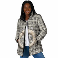 Renenutet Padded Jacket with Bread Ring and Eye of Horus in Egyptian Nourishment