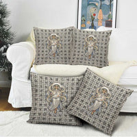 Renenutet Pillow Cover with Bread Ring and Eye of Horus in Egyptian Nourishment