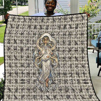 Renenutet Quilt with Bread Ring and Eye of Horus in Egyptian Nourishment
