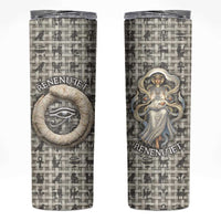 Renenutet Skinny Tumbler with Bread Ring and Eye of Horus in Egyptian Nourishment