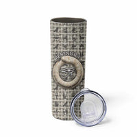 Renenutet Skinny Tumbler with Bread Ring and Eye of Horus in Egyptian Nourishment