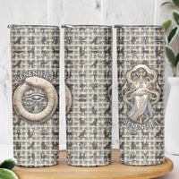 Renenutet Skinny Tumbler with Bread Ring and Eye of Horus in Egyptian Nourishment