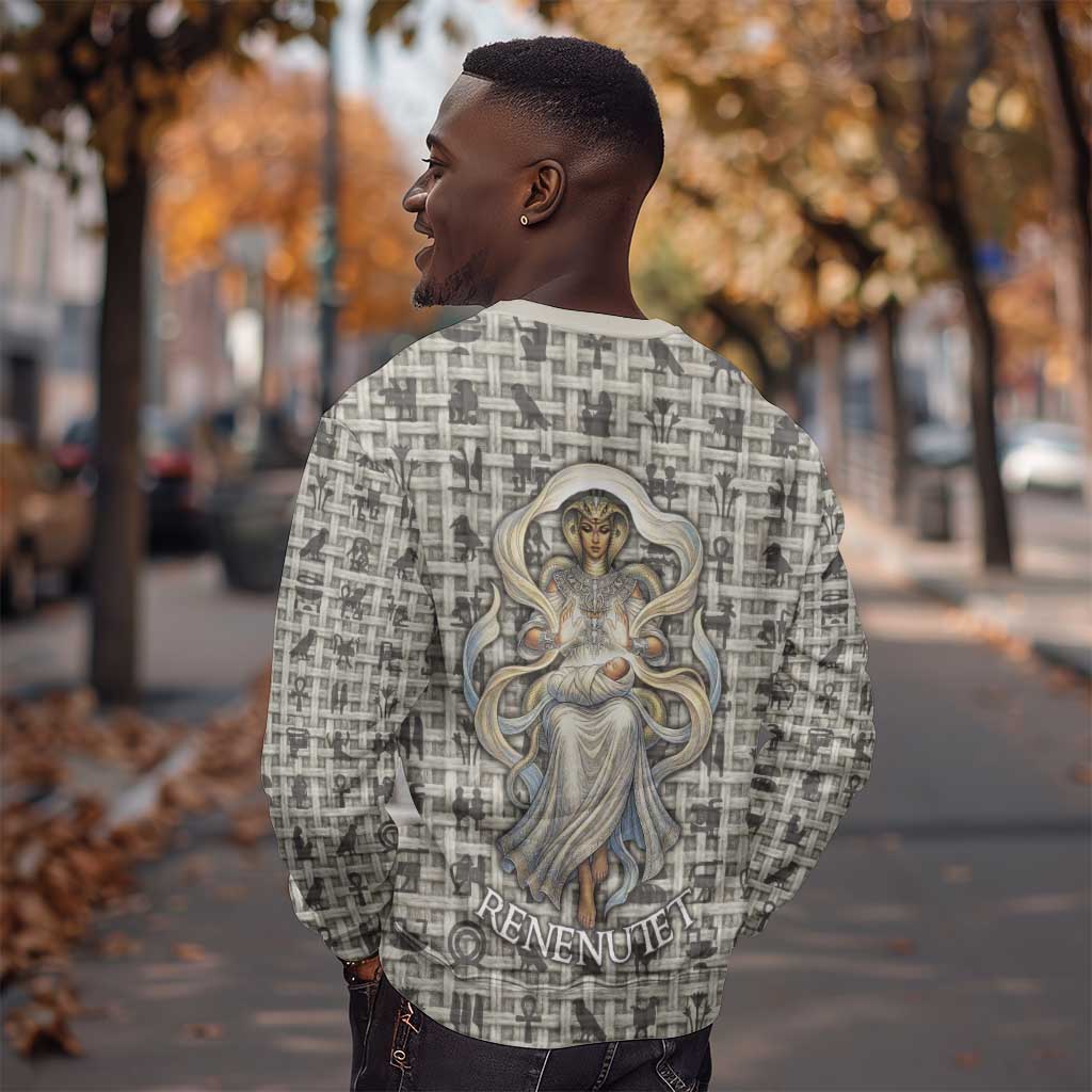 Renenutet Sweatshirt with Bread Ring and Eye of Horus in Egyptian Nourishment
