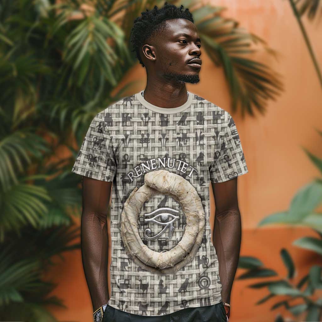 Renenutet T shirt with Bread Ring and Eye of Horus in Egyptian Nourishment
