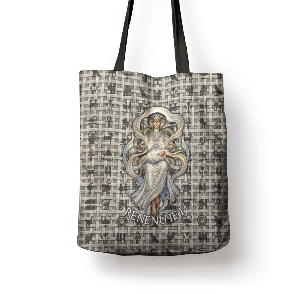 Renenutet Tote Bag with Bread Ring and Eye of Horus in Egyptian Nourishment