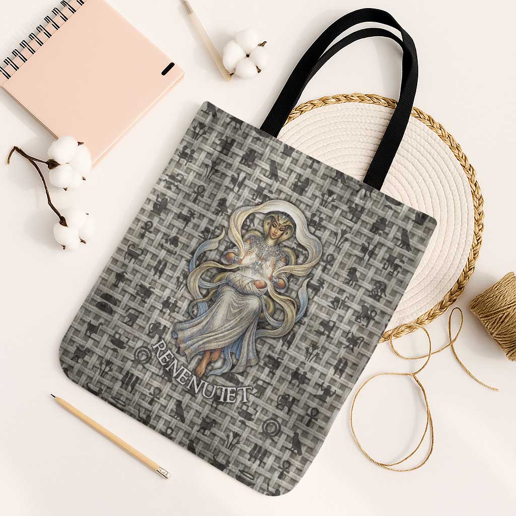 Renenutet Tote Bag with Bread Ring and Eye of Horus in Egyptian Nourishment