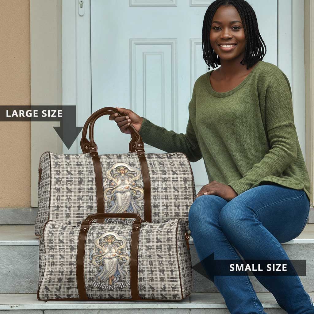Renenutet Travel Bag with Bread Ring and Eye of Horus in Egyptian Nourishment