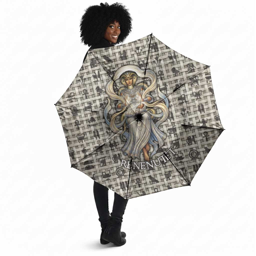 Renenutet Umbrella with Bread Ring and Eye of Horus in Egyptian Nourishment