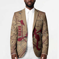 Satis Blazer with Fiery Bow and Arrow in Ancient Egyptian Warrior