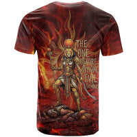 Sekhmet T shirt Egyptian Fiery Lioness Head and Ancient Warrior