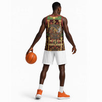 Sekhmet Basketball Jersey with Eye of Ra and Sacred Lion Symbol in Egyptian Healer
