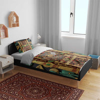 Sekhmet Bedding Set with Eye of Ra and Sacred Lion Symbol in Egyptian Healer