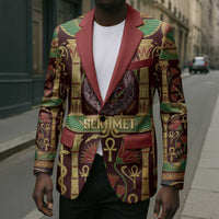Sekhmet Blazer with Eye of Ra and Sacred Lion Symbol in Egyptian Healer