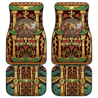 Sekhmet Car Mats with Eye of Ra and Sacred Lion Symbol in Egyptian Healer