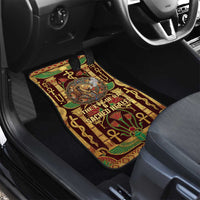 Sekhmet Car Mats with Eye of Ra and Sacred Lion Symbol in Egyptian Healer
